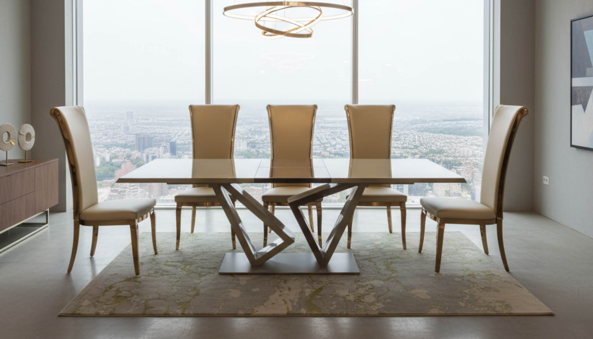 Dlamini Mocha Dining Room Suite