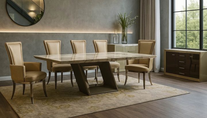 Madonna Mocha Dining Room Suite