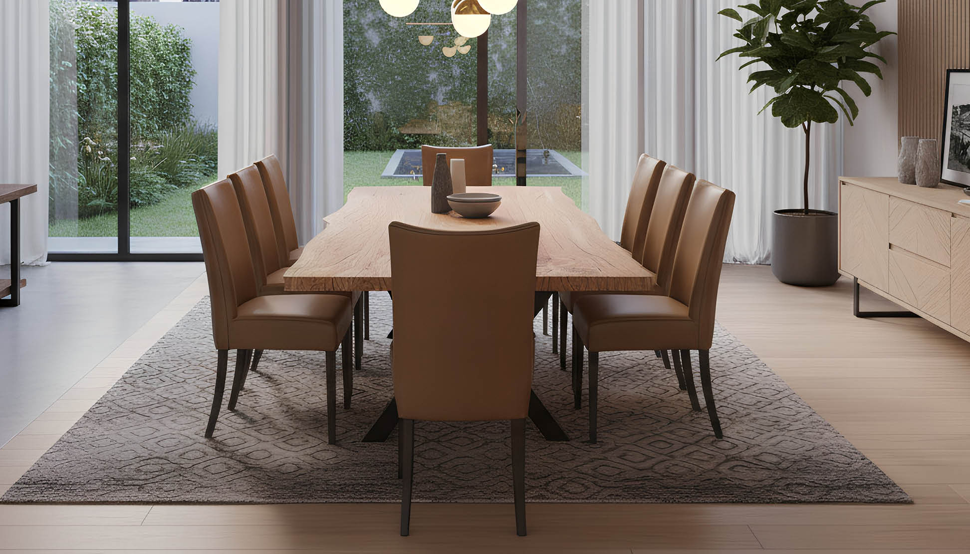 Chelsea Dining Table with Chobe Chairs