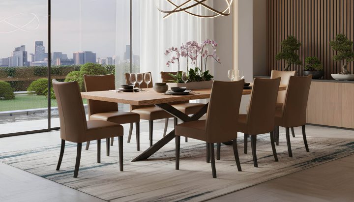 Chelsea Dining Table with Chobe Chairs