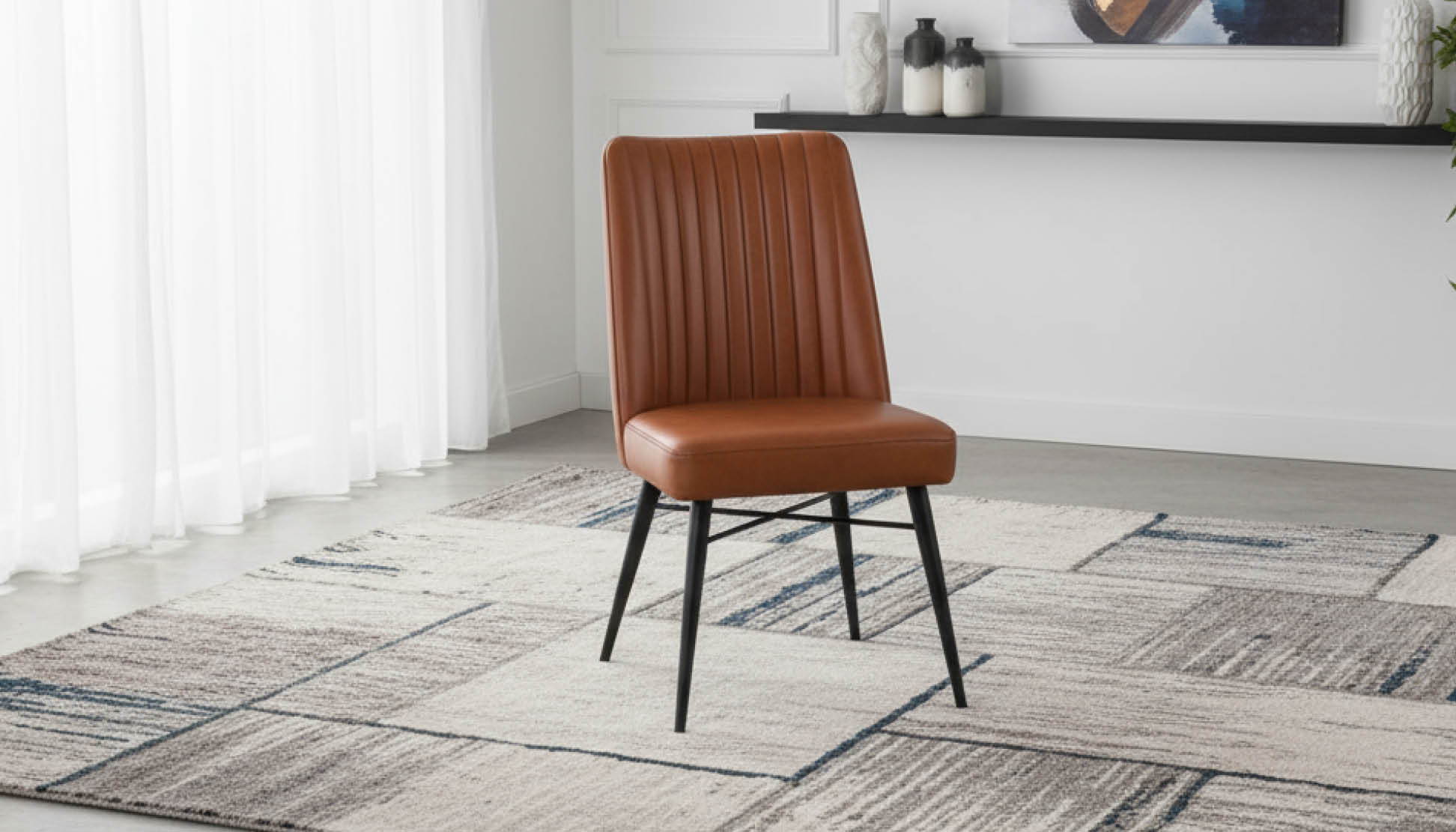 Marcus Table with Deacon Chairs